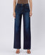 WILLOW 90'S VINTAGE SUPER HIGH RISE DARK WASH LOOSE JEANS