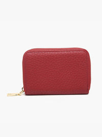 Alessia Zip-Around Wallet: Chocolate