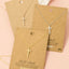 Gold Dipped Cz Pave Cross Pendant Necklace: G