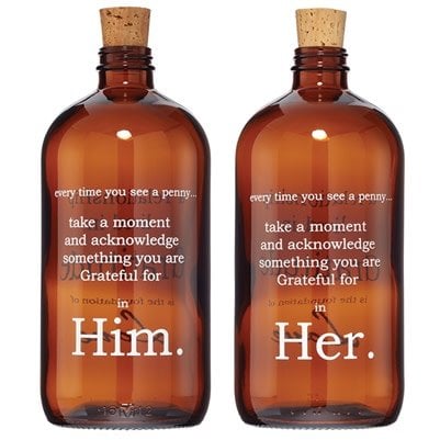 Him & Her Gratitude Jars