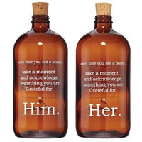 Him & Her Gratitude Jars