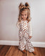 Andi Pleated Bell Bottom Jumpsuit - Flower Child