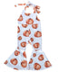Andi Pleated Bell Bottom Jumpsuit  - Pumpkin Patch