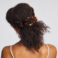 Recycled Plastic Small Flat Cloud Clip - Tort