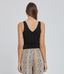 The Basic V-Neck Tank - Black