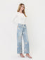 Lucy High Rise Floral Vintage Wide Jeans