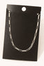 Gold Dipped Rectangle Chain Link Necklace: G