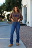 Brown 1987 Long Sleeve Pullover