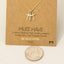 Triple Cross Pendant Necklace: S