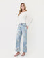 Lucy High Rise Floral Vintage Wide Jeans
