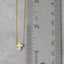 Cz Pave Cross Pendant Cable Chain Necklace: S