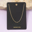 Gold Dainty Paperclip Chain Necklace: G