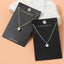 Round Bezel Cz Solitaire Pendant Necklace: GOLD