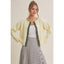 Cottage Garden Wool Blend Floral Placket Sweater Cardigan: OATMEAL