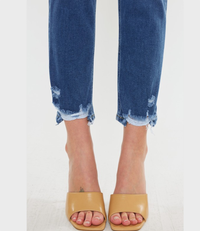 Cadence Ultra High Rise Slim Straight Jeans - Medium