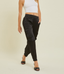 Silk Cargo Pants - Black