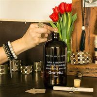 Gratitude Apothecary Jar