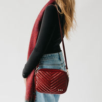 Coco Quilted Camera Crossbody Bag