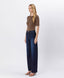 WILLOW 90'S VINTAGE SUPER HIGH RISE DARK WASH LOOSE JEANS