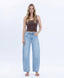 Brylee High Rise Crop Barrel Jean