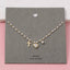 Assorted Cross Heart Pearl Charms Necklace: GDCRM