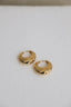 Amalfi Chunky Hoops - Gold Plate