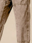 Mineral Washed Mid Rise Barrel Shape Pants
