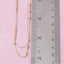 Gold Layered Ball Station Chain Necklace: TT