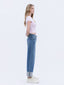 WENDI HIGH RISE CUFFED BARREL LEG JEANS