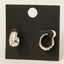 Gold Dipped Geometric Hinge Hoop Earrings: GOLD