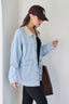 Denim Buttoned Utility Jacket