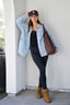 Denim Buttoned Utility Jacket