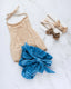 Drake Crochet Halter Romper - Vanilla Cream
