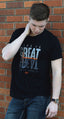 Life is Great Black Tee