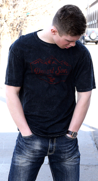 Vintage Black FreMont Peak SS Tee