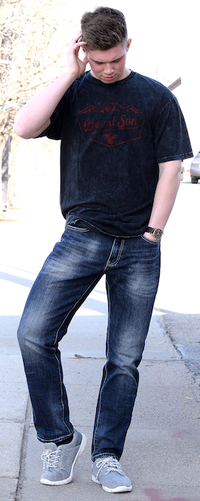 Vintage Black FreMont Peak SS Tee