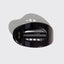 Black Flat Cloud Clip - Large