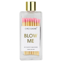 Blow Me Matches - Glass Bottle Matchsticks