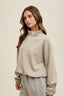 Scuba Half-Zip Pullover - Taupe