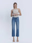 Romy Mid Rise Ankle Straight Jean