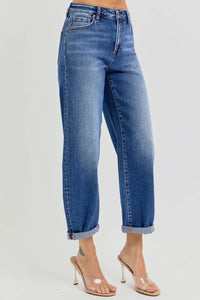 Lily High Rise Barrel Jeans