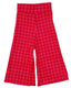Elodie Wide-Leg High Waist Pants – Christmas Red