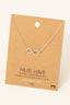 Twisted Infinity Pendant Necklace
