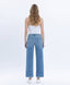 Willa Tummy Control High Rise Crop Wide Jean