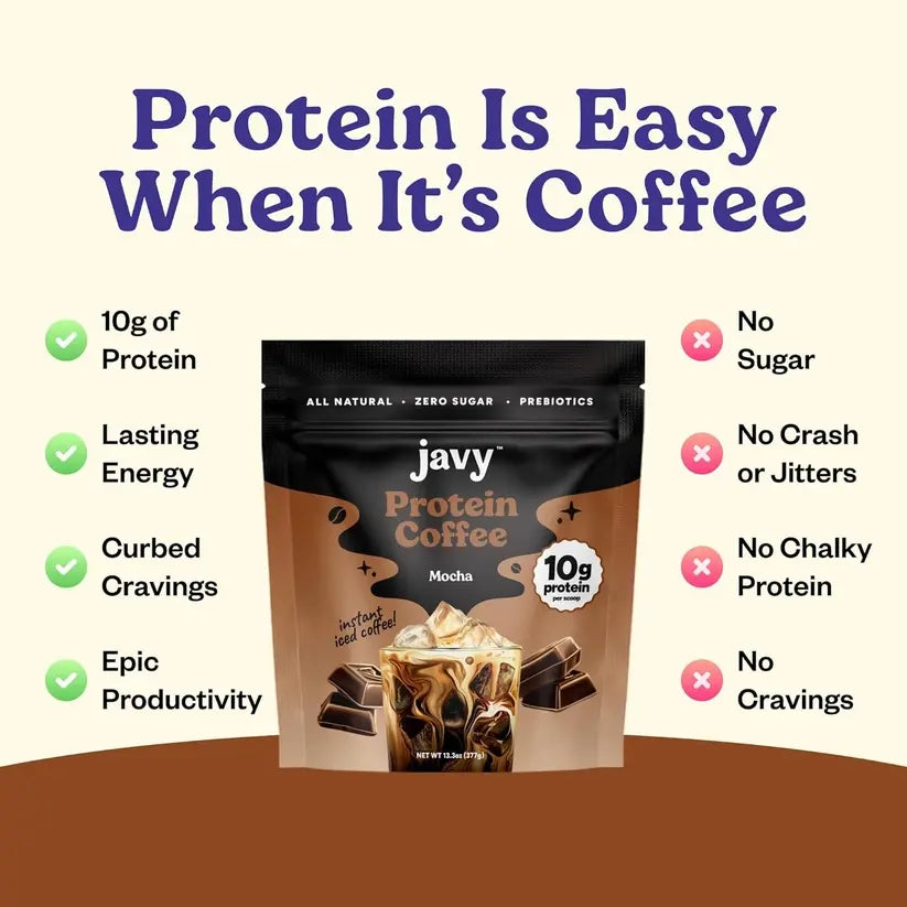 Javy Mocha Protein Coffee