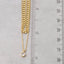 Secret Box Gold Dipped Layered Chain Cz Charm Necklace: GD