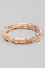 Glass Beaded Stackable Bracelet