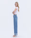 Mia High Rise Cuffed Wide Jeans