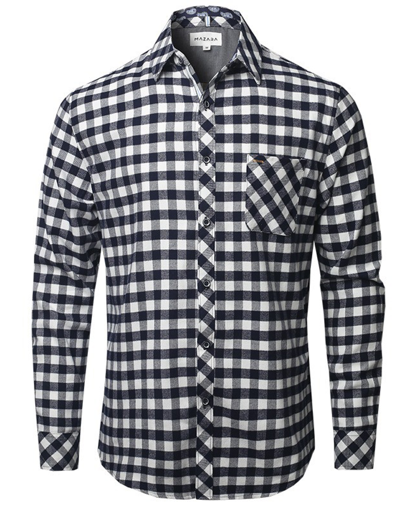 Printed Flannel Long Sleeve