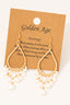 Chandelier Beaded Teardrop Earrings